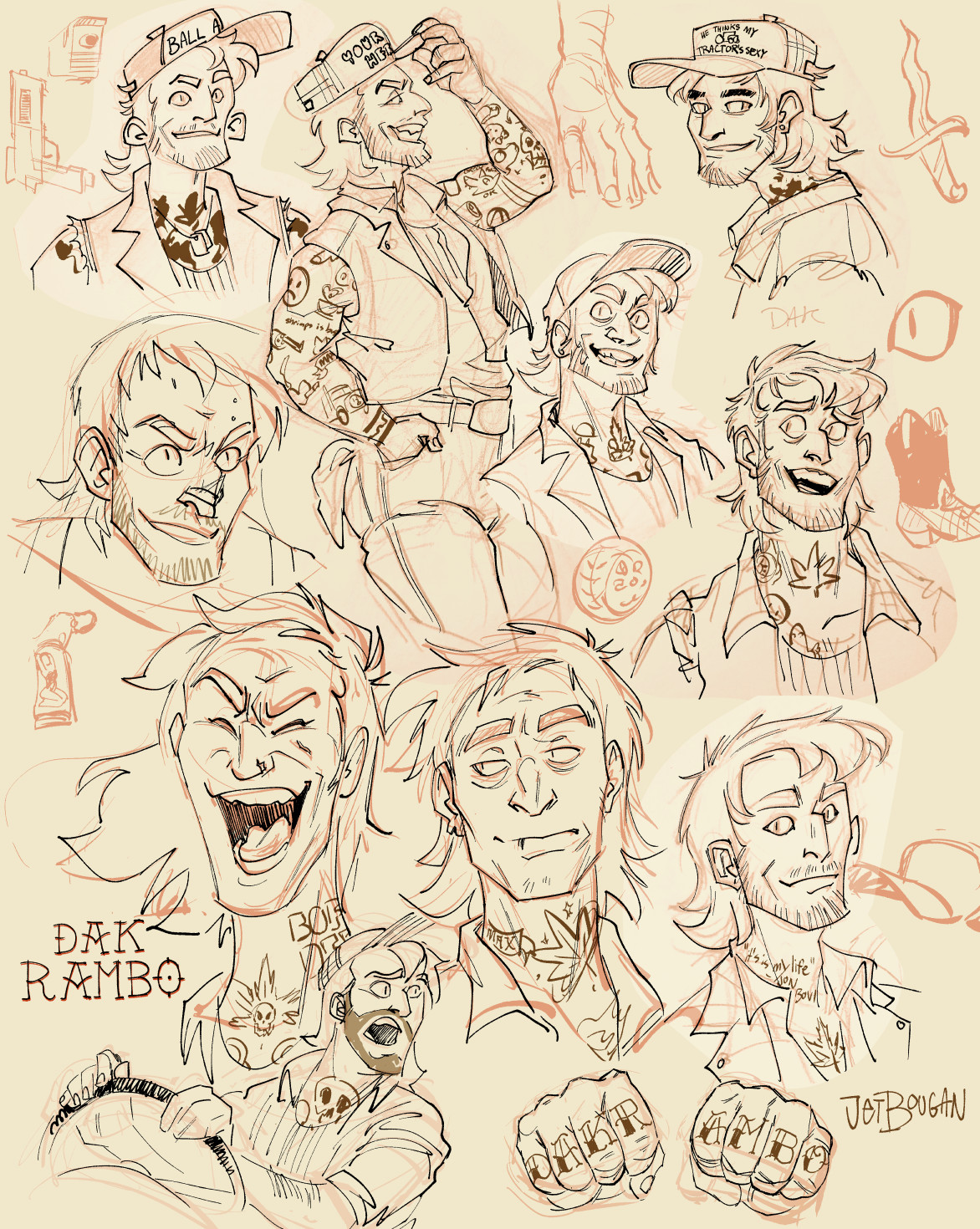 Expression sheets